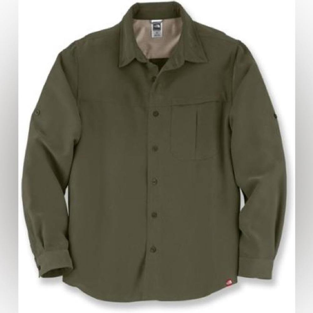 The North Face Syncline Hiking Shirt in Olive